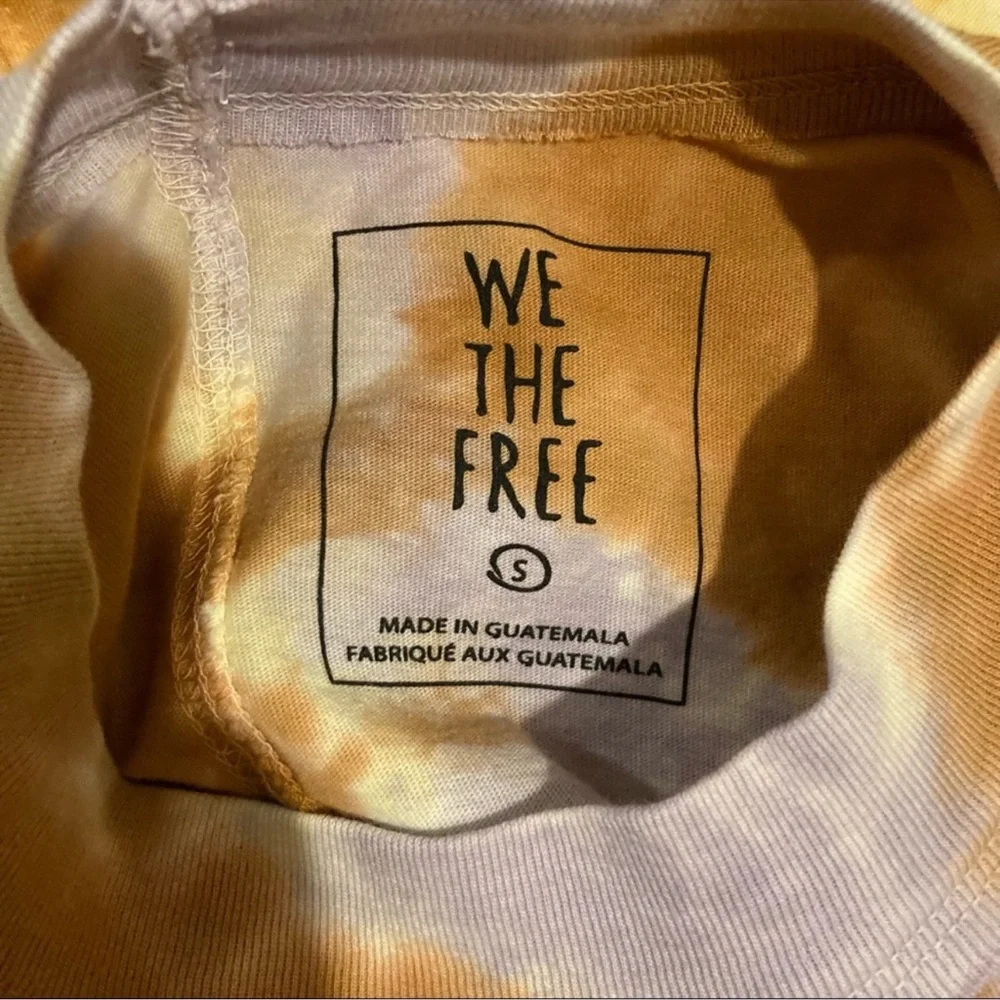 NWT FREE PEOPLE Be Free Tie-Dye Tee Size S